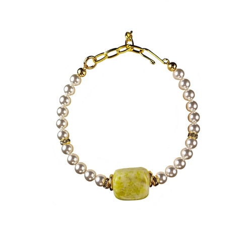 ZENA Crystal Pearl bracelet