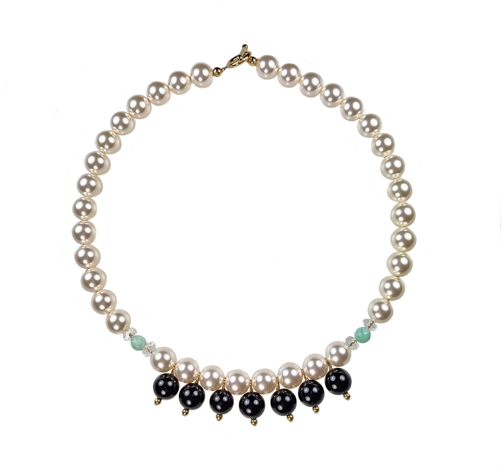 DAPHNE swarovski pearl Necklace