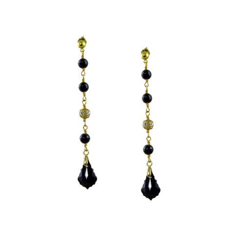 Aliki Baroque Earrings -maria-moyseos