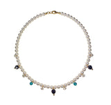 LORENA Crystal pearl Necklace