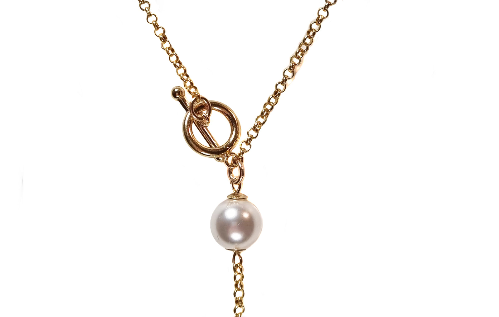 RENATA 14K Gold Filled Swarovski pearl Necklace OUT OF STOCK- Be back soon