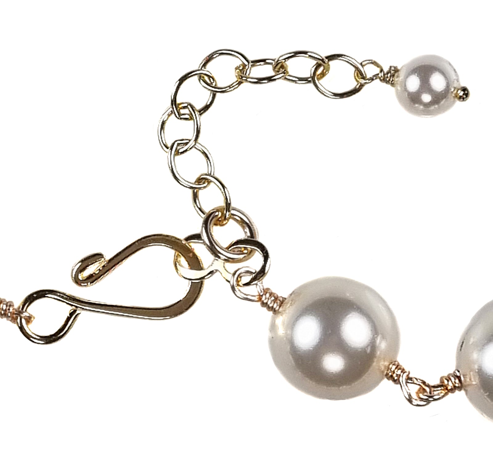 SELENE Crystal Pearl Necklace