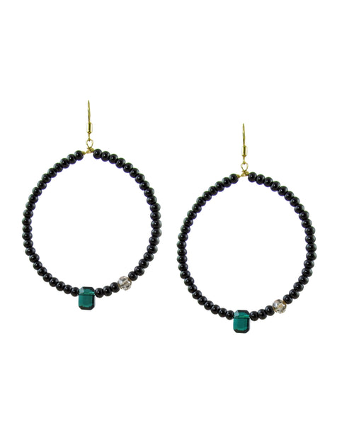 LIANA Hoop Earrings -maria-moyseos